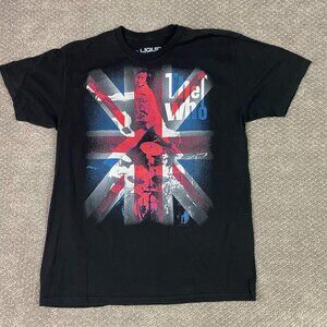 The Who Liquid Blue T Shirt Men's Large Fits like a Medium